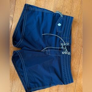 Navy Blue Board Shorts